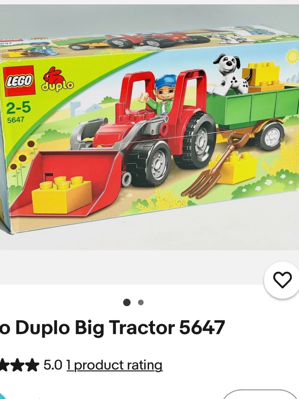 LEGO Duplo Big Tractor Set 5647